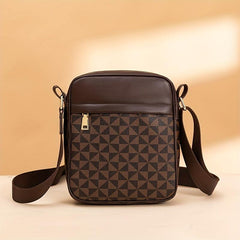 Men's Waterproof Triangle Shoulder Bag for Outdoor Sports