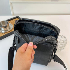 Men's Lightweight Shoulder Bag for Work Commute Travel
