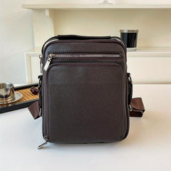 Men's Lightweight Shoulder Bag for Work Commute Travel