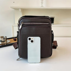 Men's Lightweight Shoulder Bag for Work Commute Travel