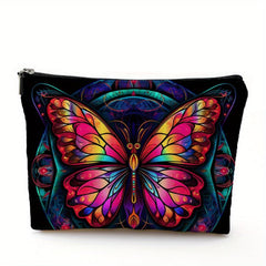 Travel Makeup Bag Cosmetic Bag Small Pouch Butterfly Print Gift For Women