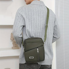Oxford Nylon Soft Sense Shoulder Bag Textured Crossbody Men's Bag