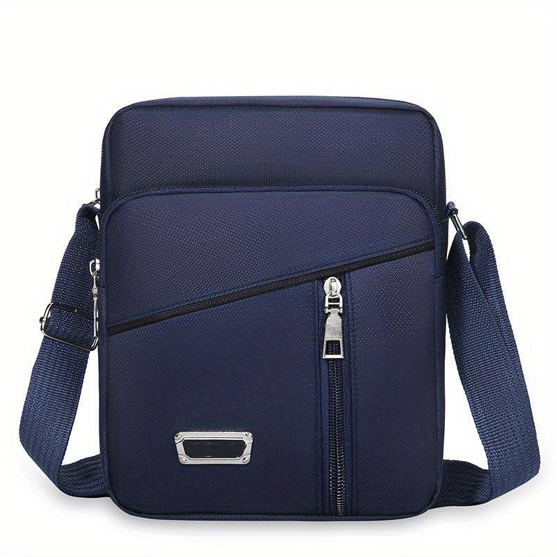 Oxford Nylon Soft Sense Shoulder Bag Textured Crossbody Men's Bag
