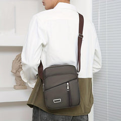 Oxford Nylon Soft Sense Shoulder Bag Textured Crossbody Men's Bag