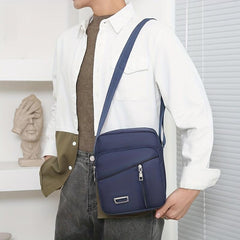 Oxford Nylon Soft Sense Shoulder Bag Textured Crossbody Men's Bag
