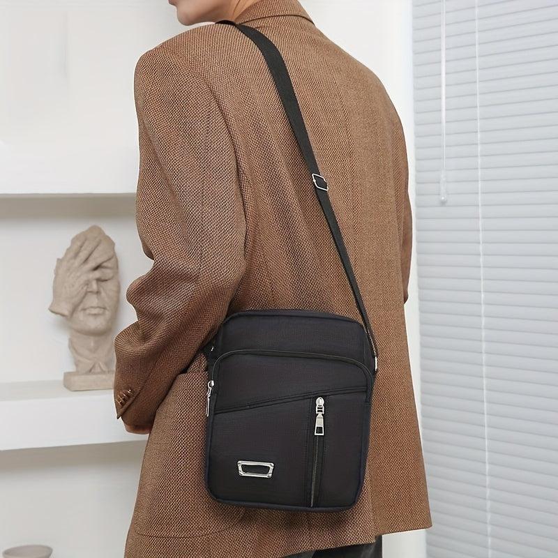 Oxford Nylon Soft Sense Shoulder Bag Textured Crossbody Men's Bag