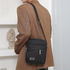 Oxford Nylon Soft Sense Shoulder Bag Textured Crossbody Men's Bag