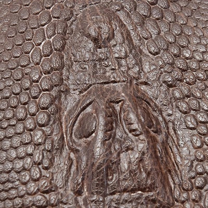 Crocodile Pattern Waist Bag Men's Shoulder Bag