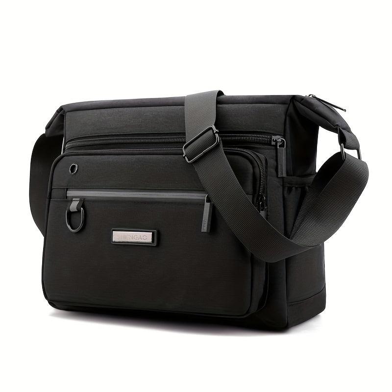 Men's Canvas Messenger Bag for Travel Work