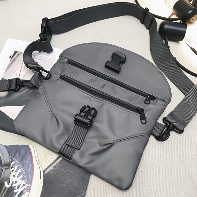Canvas Crossbody Bag Couple Style Street Creative Shoulder Bag