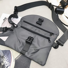 Canvas Crossbody Bag Couple Style Street Creative Shoulder Bag
