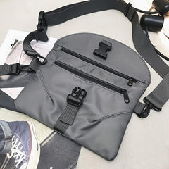 Canvas Crossbody Bag Couple Style Street Creative Shoulder Bag