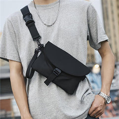 Canvas Crossbody Bag Couple Style Street Creative Shoulder Bag