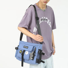 Casual Adjustable Messenger Bag Office Briefcase Crossbody Travel Bag