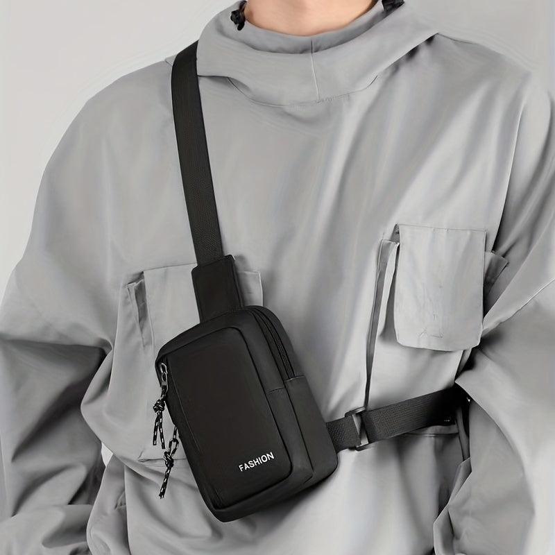 Men's Casual Chest Bag All match Travel Shoulder Bag