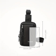 Men's Casual Chest Bag All match Travel Shoulder Bag