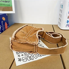 Men's Canvas Shoulder Bag Vintage Messenger Crossbody Hobo Travel Bag