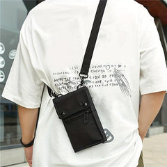 Men's Messenger Bag Mini Casual Satchel Bag Mobile Phone Bag