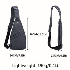 Anti Thief Crossbody Personal Pocket Bag Shoulder Backpack