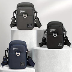 Men's Nylon Mini Crossbody Bag Mobile Phone Bag