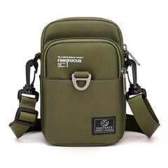 Men's Nylon Mini Crossbody Bag Mobile Phone Bag