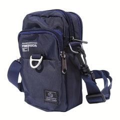Men's Nylon Mini Crossbody Bag Mobile Phone Bag