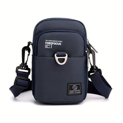 Men's Nylon Mini Crossbody Bag Mobile Phone Bag