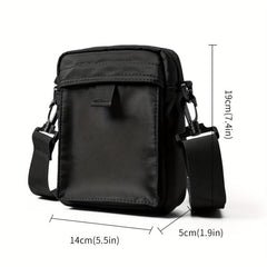 Men's Crossbody Bag Cell Phone Purse Multifunction Diagonal Shoulder Bag