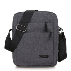 Men's Casual Crossbody Bag Vertical Shoulder Bag Lightweight Messenger Bag