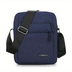Men's Casual Crossbody Bag Vertical Shoulder Bag Lightweight Messenger Bag