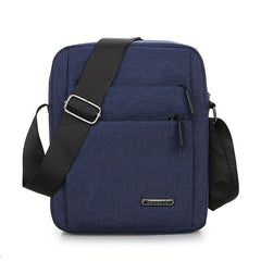 Men's Casual Crossbody Bag Vertical Shoulder Bag Lightweight Messenger Bag