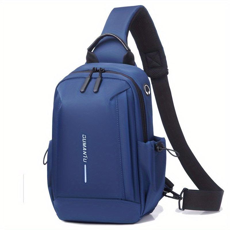 Men's Crossbody Chest Bag Shoulder Bag Messenger Bag For Outdoor Sports Travel