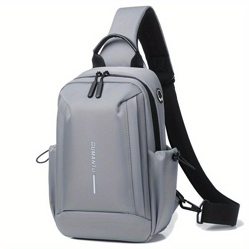 Men's Crossbody Chest Bag Shoulder Bag Messenger Bag For Outdoor Sports Travel