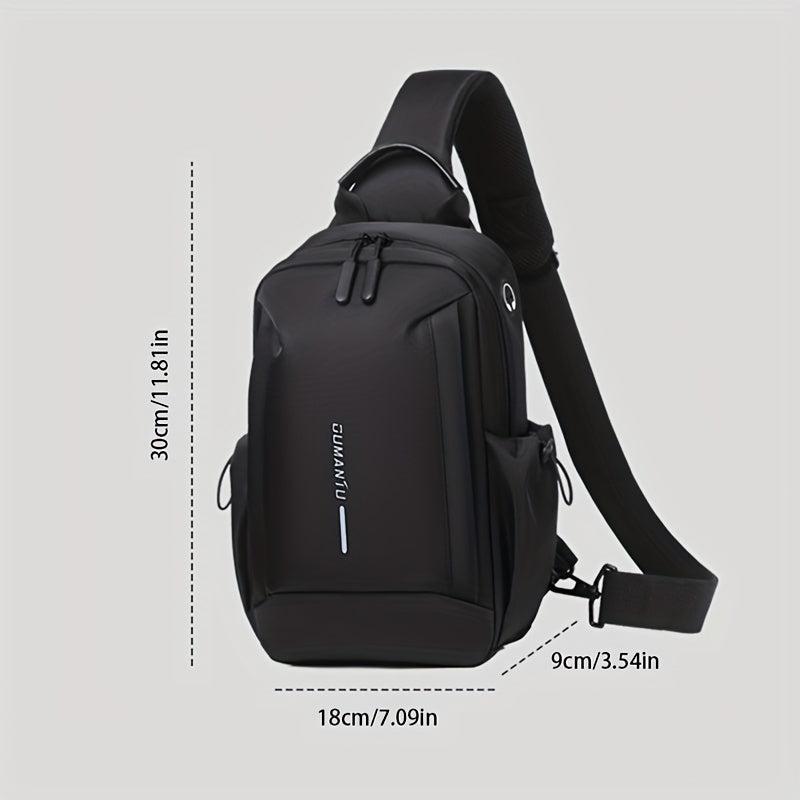 Men's Crossbody Chest Bag Shoulder Bag Messenger Bag For Outdoor Sports Travel