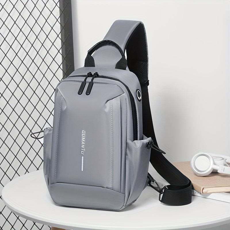 Men's Crossbody Chest Bag Shoulder Bag Messenger Bag For Outdoor Sports Travel