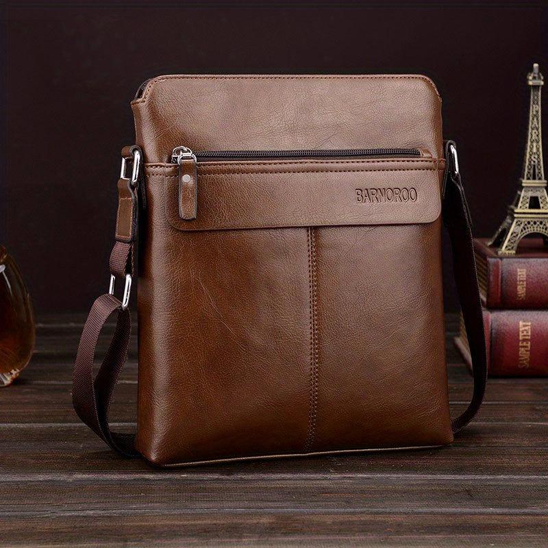 Men's Business PU Messenger Bag Shoulder Bag