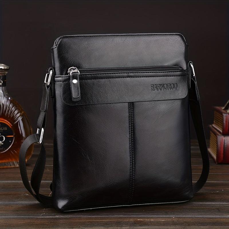 Men's Business PU Messenger Bag Shoulder Bag