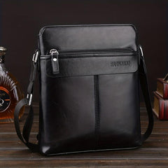 Men's Business PU Messenger Bag Shoulder Bag