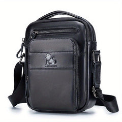 Retro Style Cowhide One Shoulder Small Bag