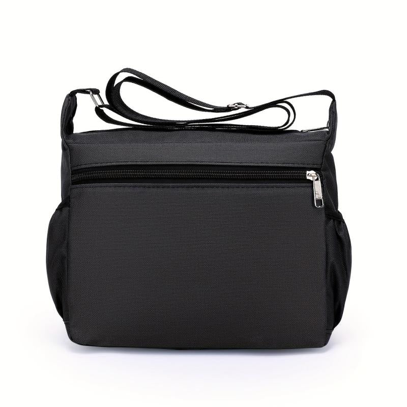 Men's Nylon Crossbody Sport Shoulder Bag Large Capacity
