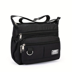 Men's Nylon Crossbody Sport Shoulder Bag Large Capacity
