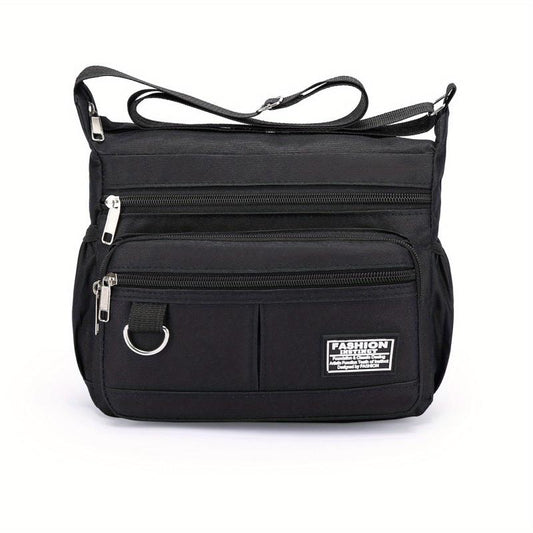 Men's Nylon Crossbody Sport Shoulder Bag Large Capacity
