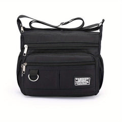 Men's Nylon Crossbody Sport Shoulder Bag Large Capacity