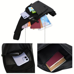 Lightweight Crossbody Bag for Men Hiking Cycling Travel Waterproof