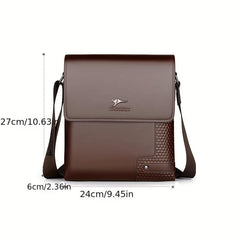 Men's Large Capacity Crossbody Bag for Spring & Summer