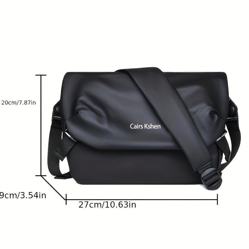 Men's Waterproof Messenger Bag Casual Shoulder Crossbody Bag