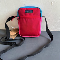 Men's Lightweight Block Shoulder Bag Crossbody Bag
