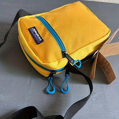 Men's Lightweight Block Shoulder Bag Crossbody Bag