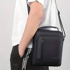Men's Large Capacity Casual Shoulder Bag for Work Travel
