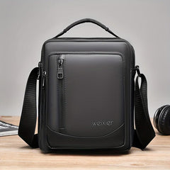Men's Large Capacity Casual Shoulder Bag for Work Travel